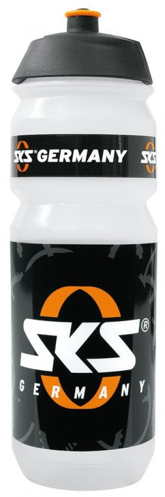 SKS Trinkflasche Large Kunststofftransparent mit SKS Logo 750 ml