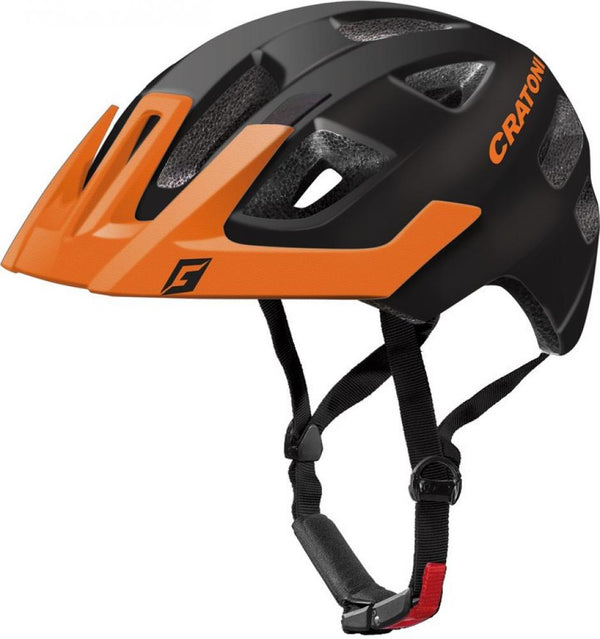 Fahrradhelm Cratoni Maxster Pro (Kid) Gr. S/M (51-56cm) schwarz/orange matt