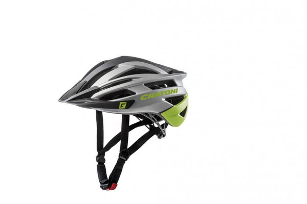 Cratoni Helm Agravic (MTB) Gr.L/XL 58-62cm schwarz/anthrazit/lime matt