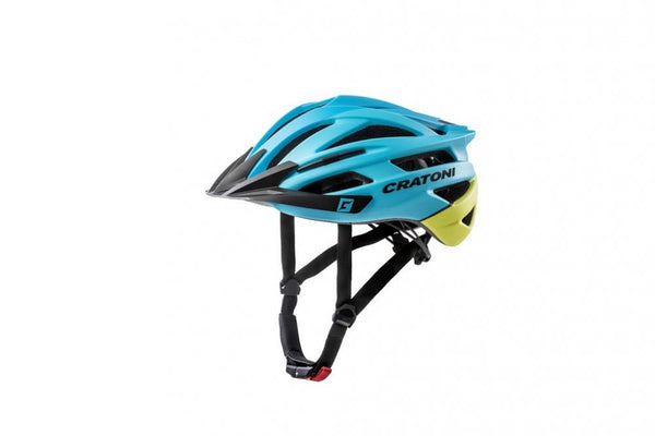 Cratoni Helm Agravic MTB Gr. S/M 54-58cm blau/gelb matt