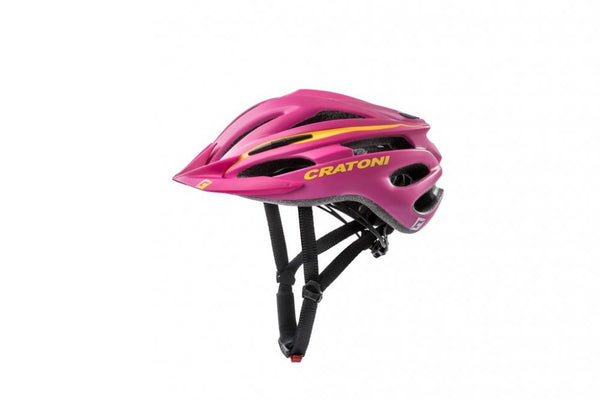 Fahrradhelm Cratoni Pacer (MTB) Gr. XS/S (49-55cm) pink/gelb matt