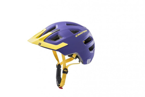 Fahrradhelm Cratoni Maxster Pro (Kid) Gr. S/M (51-56cm) lila/gelb matt