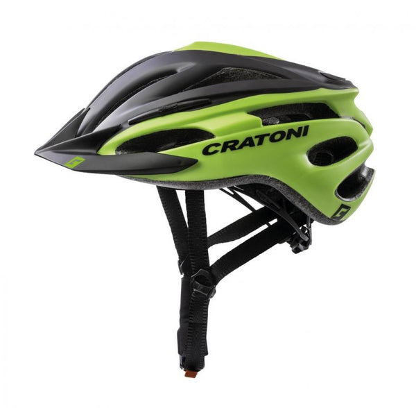 Fahrradhelm Cratoni Pacer (MTB) Gr. S/M (54-58cm) schwarz/lime matt