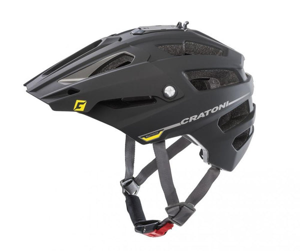 Fahrradhelm Cratoni AllTrack (MTB) Gr. S/M (54-58cm) sw./anthrazit gummiert