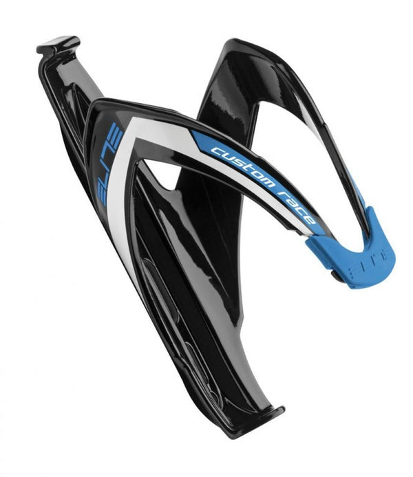 Elite Trinkflaschenhalter Custom Race schwarz/blau