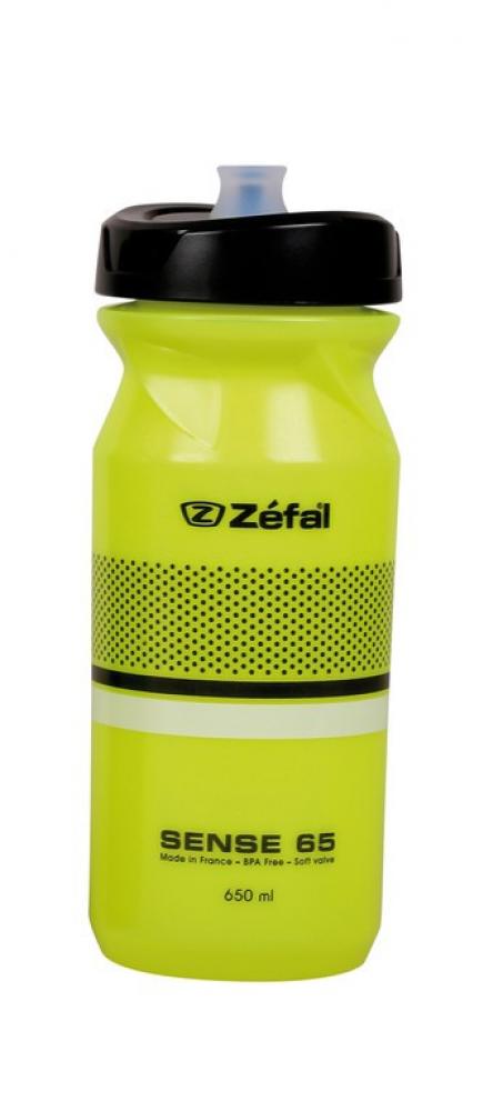 Zefal Trinkflasche Sense M65 650ml Höhe 193mm neongelb