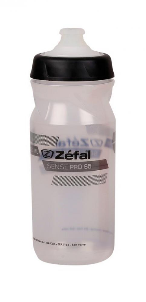 Zefal Trinkflasche Sense Pro 65 650ml transparent schwarz grau