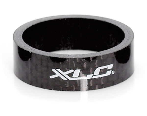 XLC A-Head Spacer schwarz 10 mm, 1", Carbon