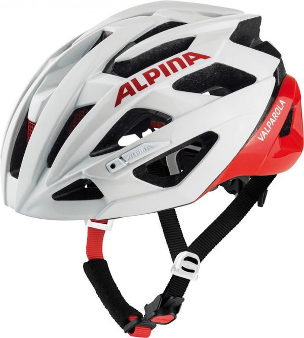 Fahrradhelm Alpina Valparola white-red Gr.55-59cm
