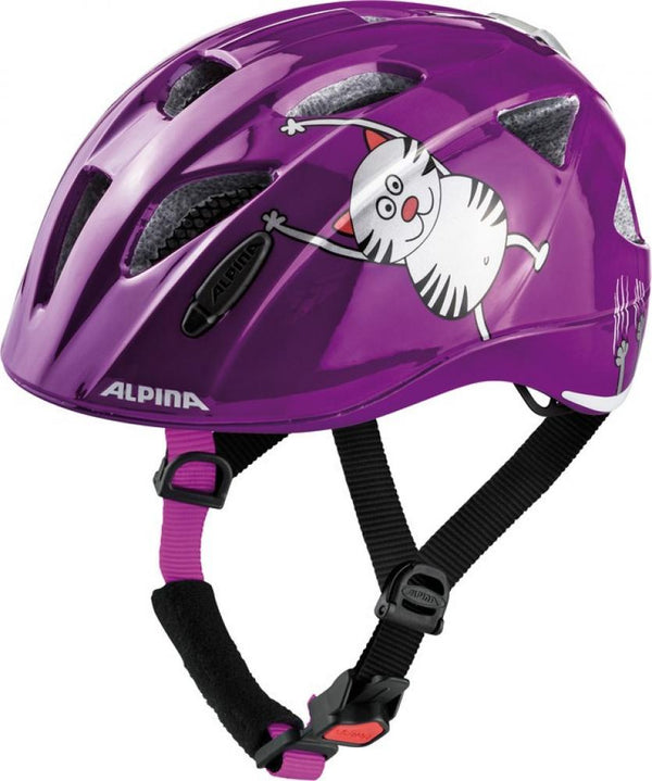 Fahrradhelm Alpina Ximo Flash purple cat Gr.49-54cm