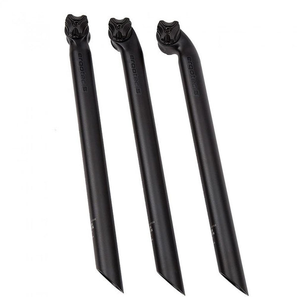 Ergotec Patentsattelstütze Viper 0° Ø 27,2mm 400mm  schwarz Alu