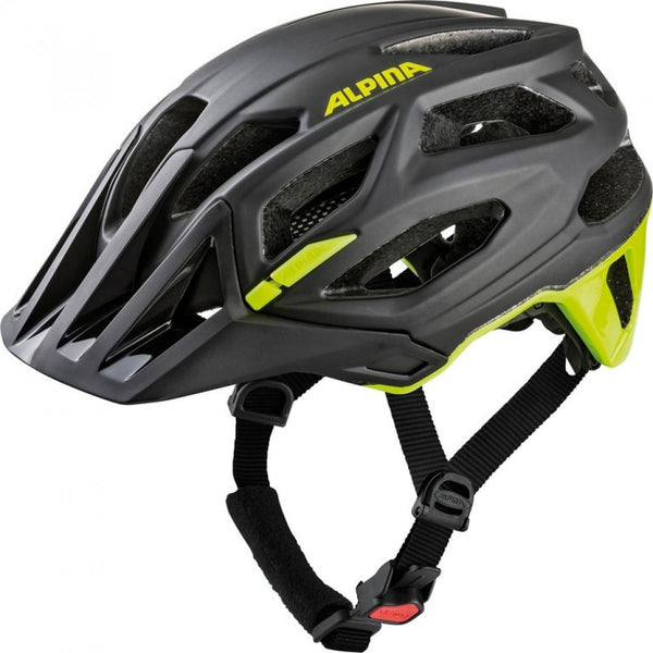 Fahrradhelm Alpina Garbanzo black-neon-yellow Gr.57-61cm