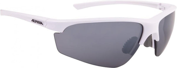 Alpina Sonnenbrille Tri-Effect 2.0 Rahmen weiß Glas Keramik mirror schwarz