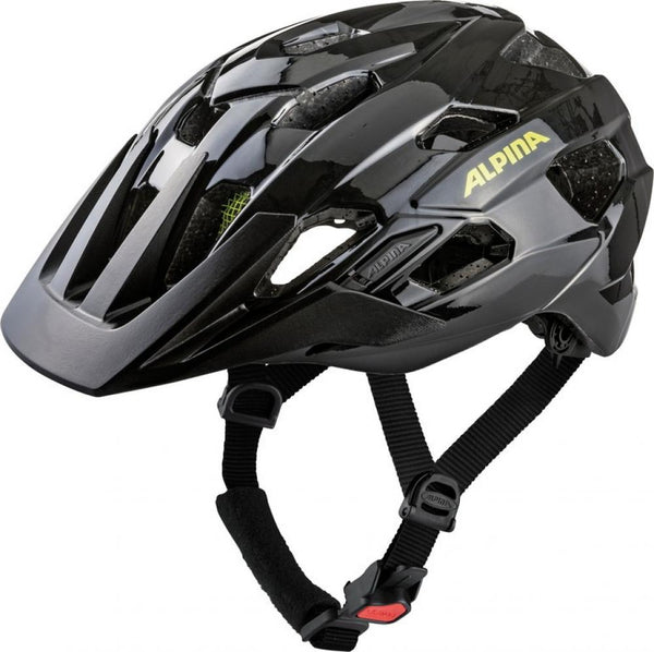 Fahrradhelm Alpina Anzana black-noen-yellow Gr.52-57cm