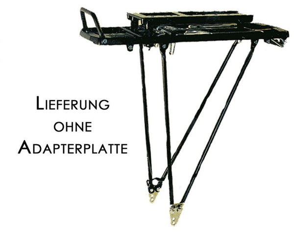 Pletscher System-Gepäckträger Master 310/345mm, schwarz, 26-28",ohne Zubehör