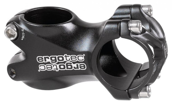 Ergotec AHEAD Vorbau Piranha Alu schwarz 1 1/8" Ø 31,8mm 70mm 6°