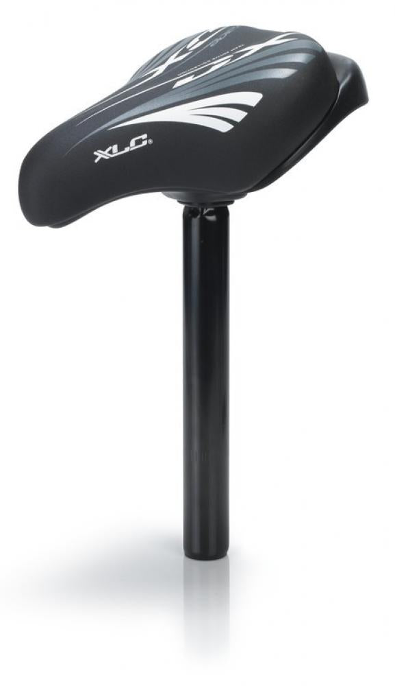 XLC Kinder-Sattel SA-C03 schwarz/grau, Unisex 205x135mm
