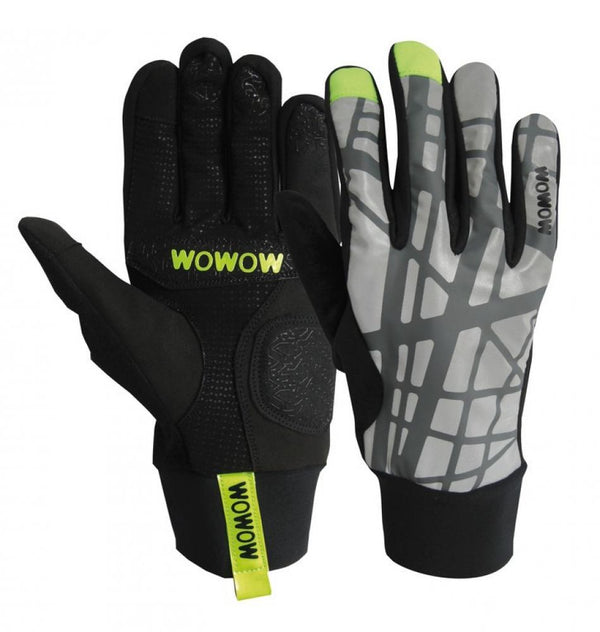 Wowow Handschuhe Night Explorer reflekt. grau  Gr. M