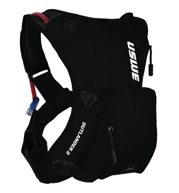 USWE Trinkrucksack Outlander 3 carbon schwarz