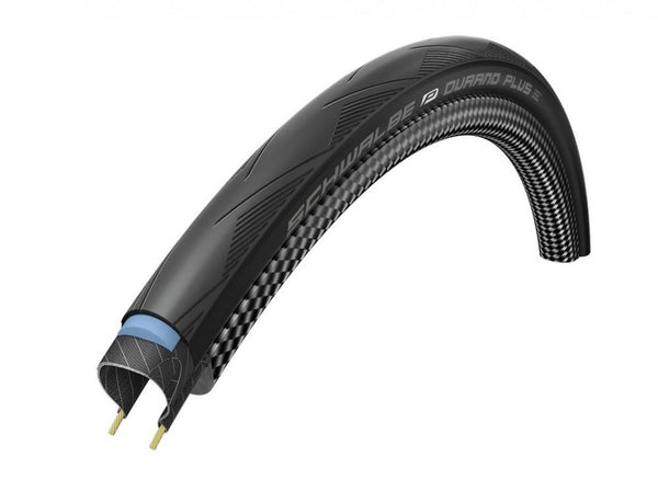 Schwalbe Durano Plus Performance Line Faltreifen 700x25C, SmartGuard Pannenschutz, ADDIX Compound, 28 Zoll, schwarz, ETRTO 25-622, TwinSkin Seitenwand, 67 EPI Karkasse, 6.0-8.0 Bar