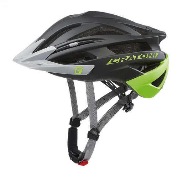 Cratoni Helm Agravic MTB schwarz lime matt S/M 54 bis 58cm