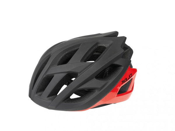 XLC Helm Race BH-C23 54 bis 58cm black mat red shiny