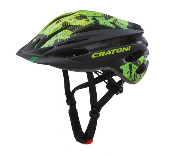 Cratoni Helm Pacer MTB schwarz lime matt  XS/S 49 bis 55cm