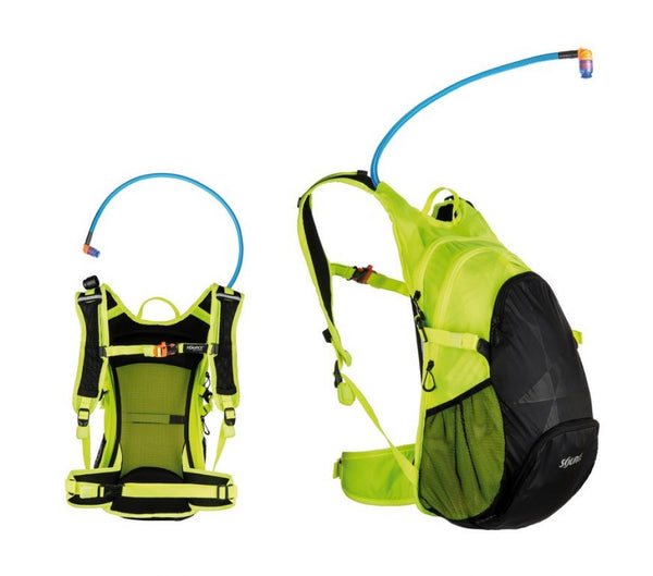 Trinkrucksack Source Air Fuse 3 + 9L inkl. 3L Trinkblase, black/florescent ye