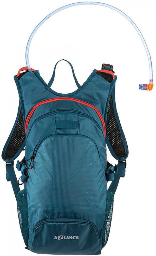 Trinkrucksack Source Fuse 3 + 9L inkl. 3L Trinkblase, coral blue