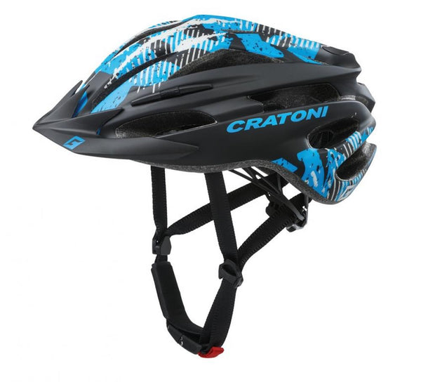 Cratoni Helm Pacer MTB schwarz blau matt XS/S 45 bis 55cm