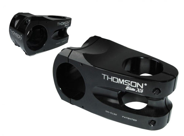 Thomson Ahead Vorbau Elite X4 schwarz 11/8" 0° 50mm 31,8mm Lenkerkl.