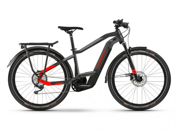 HAIBIKE Trekking 9 i625Wh 11-G Deore BCXI (2022), anthracite/red, Gr.M/54cm