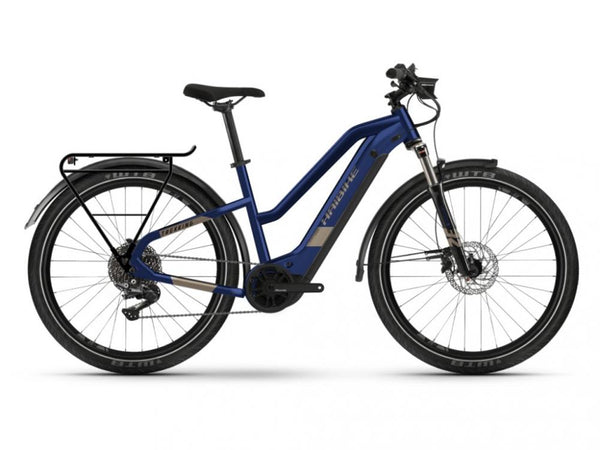 HAIBIKE Trekking 7 i630Wh low standover M/48cm 11G. YSTM (2022), blue/sand