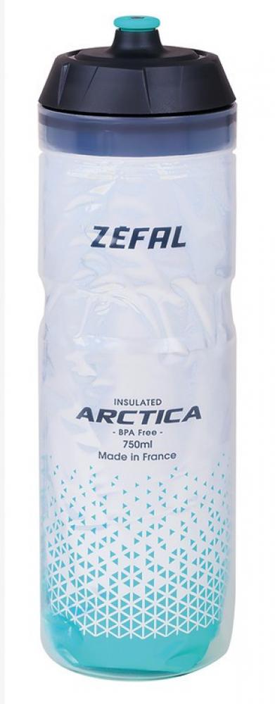 Zefal Trinkflasche Arctica 75 750ml silver caribbean green Flasche