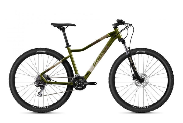 GHOST Lanao Essential 27.5 AL W - MJ 2021,  green/grey/tan, Rahmengröße XS