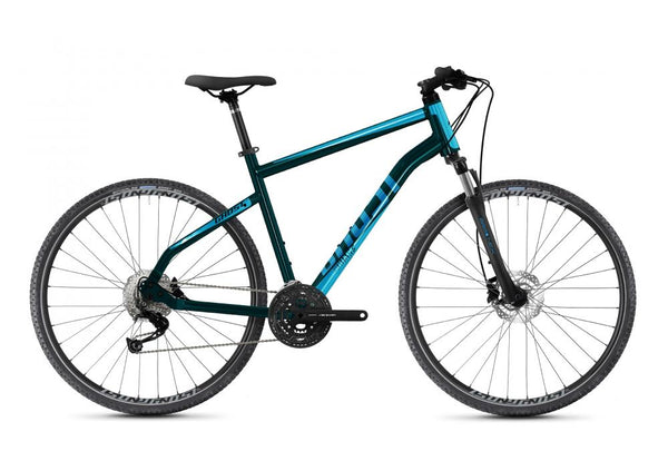 GHOST Square Cross Base AL U - MJ 2021,  black/blue, Rahmengröße M