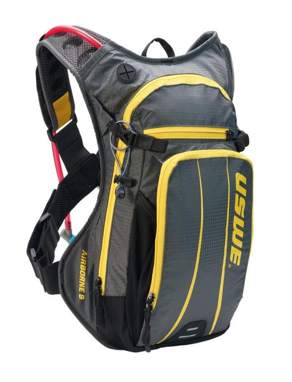 Trinkrucksack USWE Airborne 9 schwarz/grau mod 2020