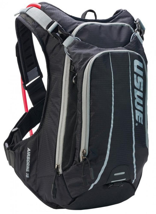 Trinkrucksack USWE Airborne 15 schwarz/grau mod 2020