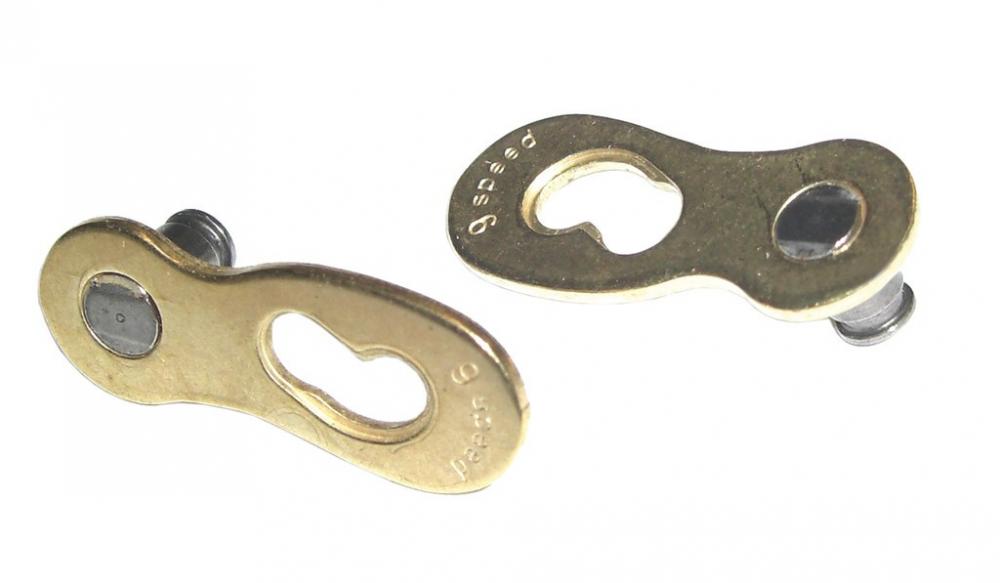 Connex Link Kettenverschluss für Connex-Ketten 9-fach goldfarben