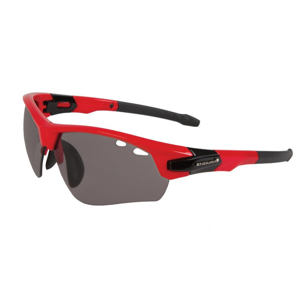 Endura Brille Char Rahmen rot Glas Lichtanpassend