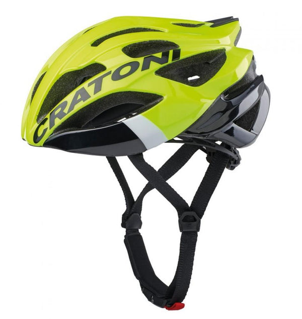 Cratoni Helm C-Bolt Road neongelb glanz M/L 56 bis 59cm