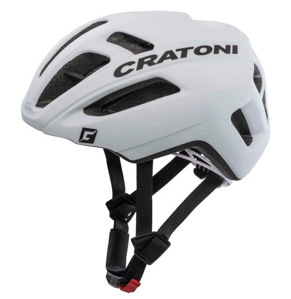 Cratoni Helm C-Pro Performance weiß matt gummiert S/M 54 bis 58cm