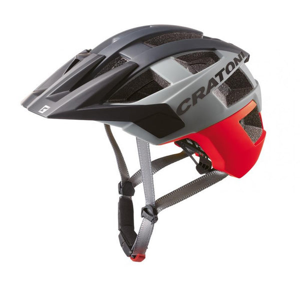 Cratoni Helm AllSet MTB rot schwarz matt S/M 54 bis 58cm