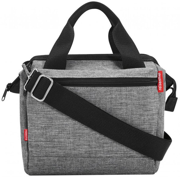 KLICKfix Lenkertasche Roomy twist silver Größe 24x22x13cm 4 ltr.