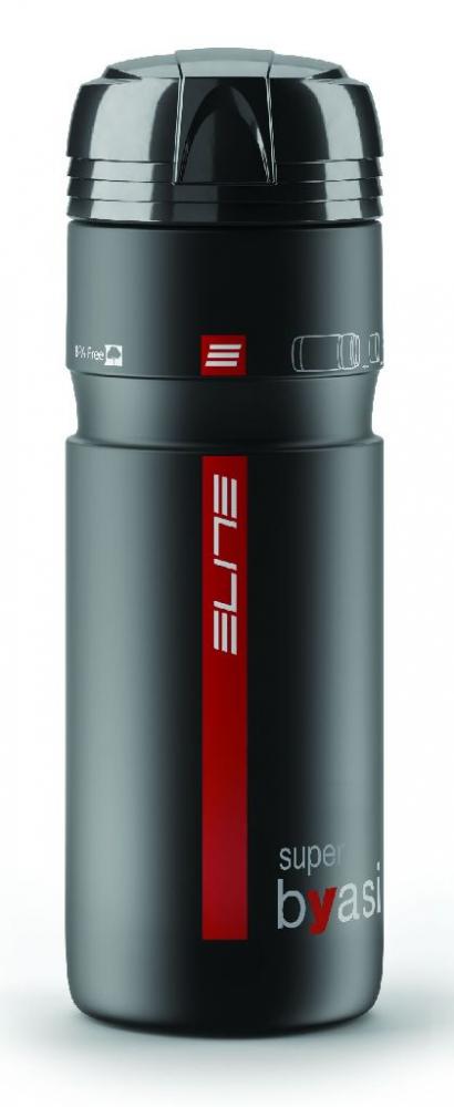 Elite Transportflasche SUPER BYASI schwarz Durchmesser 74mm 750ml
