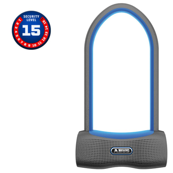 Abus Bügelschloss 770A SmartX + USKF L 300 mm W 108 mm D 13 mm