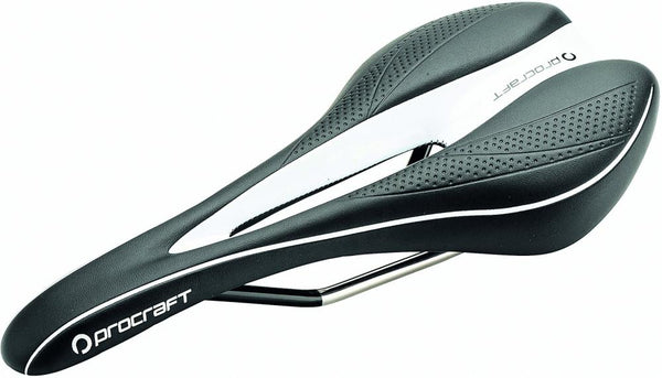 Procraft Sattel Sports S Hollow Schwarz-Weiß