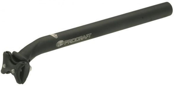 Procraft Patentsattelstütze Classic 2-Bolt Ø30,0Mm L 350Mm Schwarz