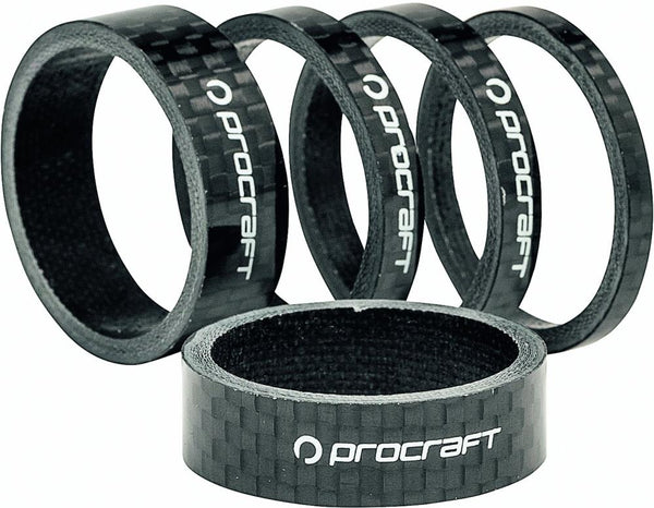 Procraft Spacer Carbon Set 1 1-8 1X3 2X5 2X10Mm