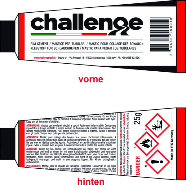 Challenge Schlauchreifenkleber Professional 25Gr Tube